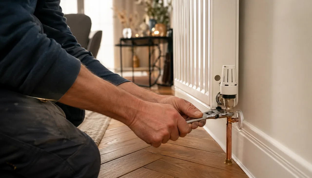 Intervention plombier à Paris1 : artisan au travail