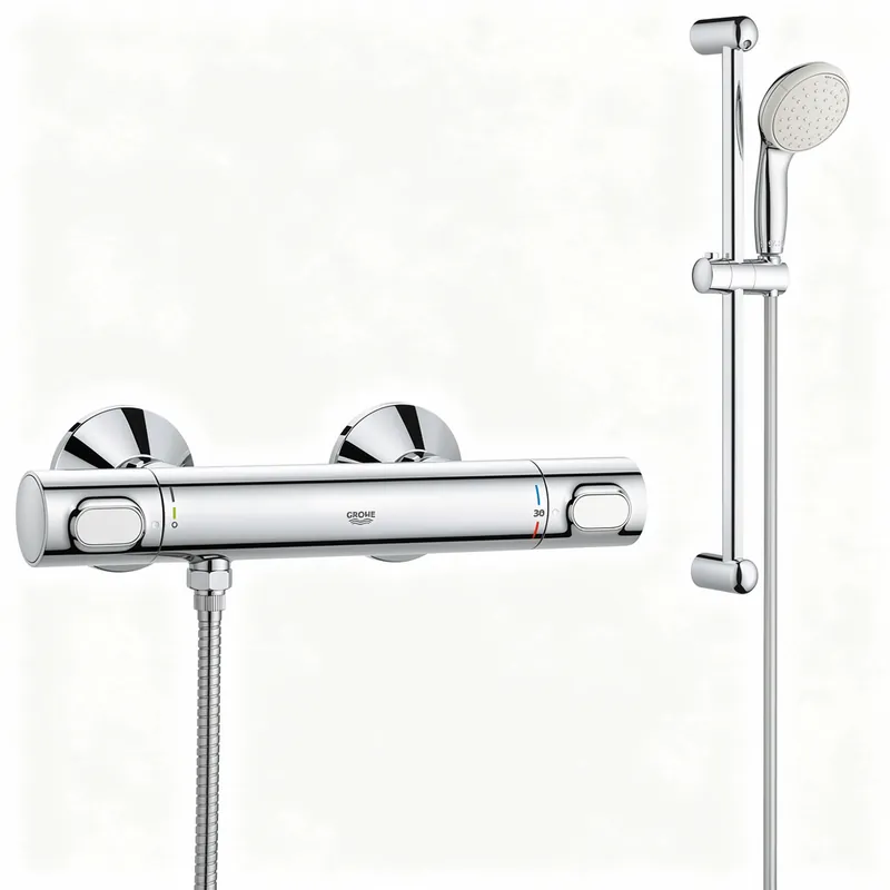 Mitigeur Thermostatique douche Paris1