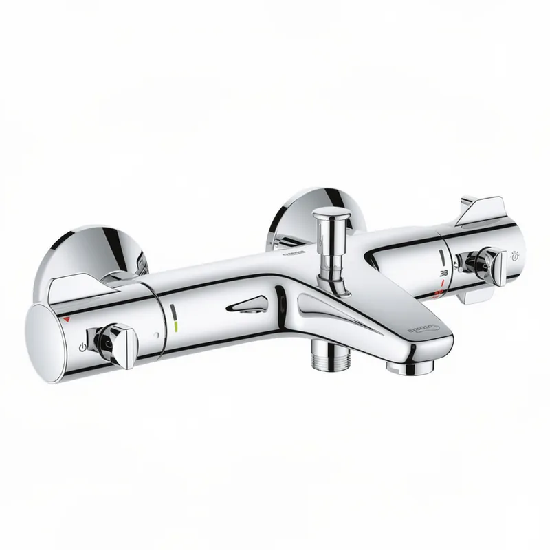 Mitigeur thermostatique de baignoire Paris1